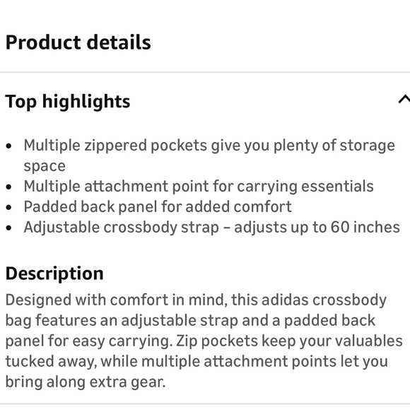 Adidas Aurora Red Prime Mini Sling Crossbody - Picture 3 of 8